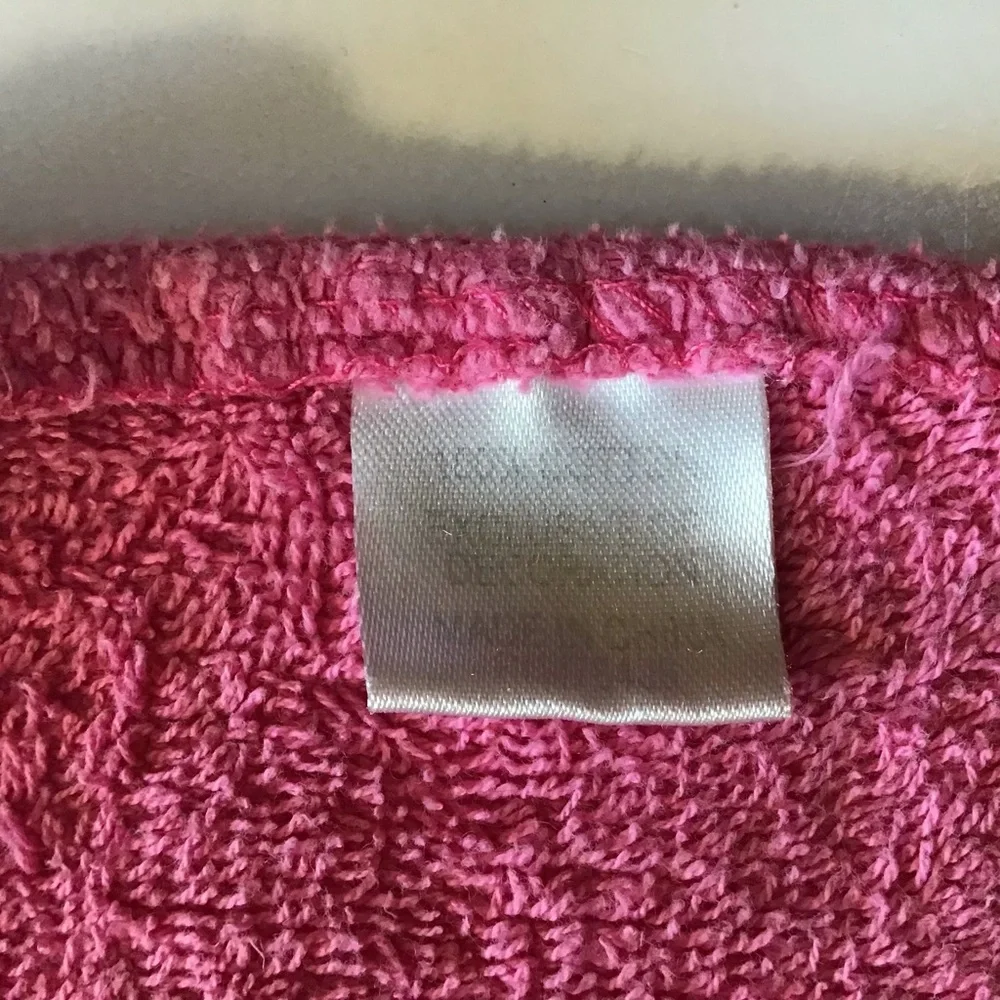 Pink Princess Hooded Bath Towel Toddler Girl Yellow Mittens Appliqué Crown